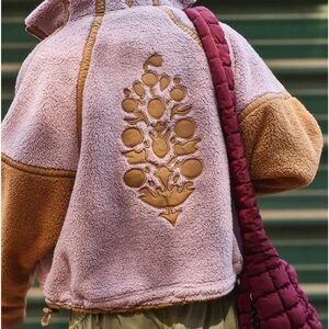 FP Movement by Free People Mountain High Logo Half Zip Fleece